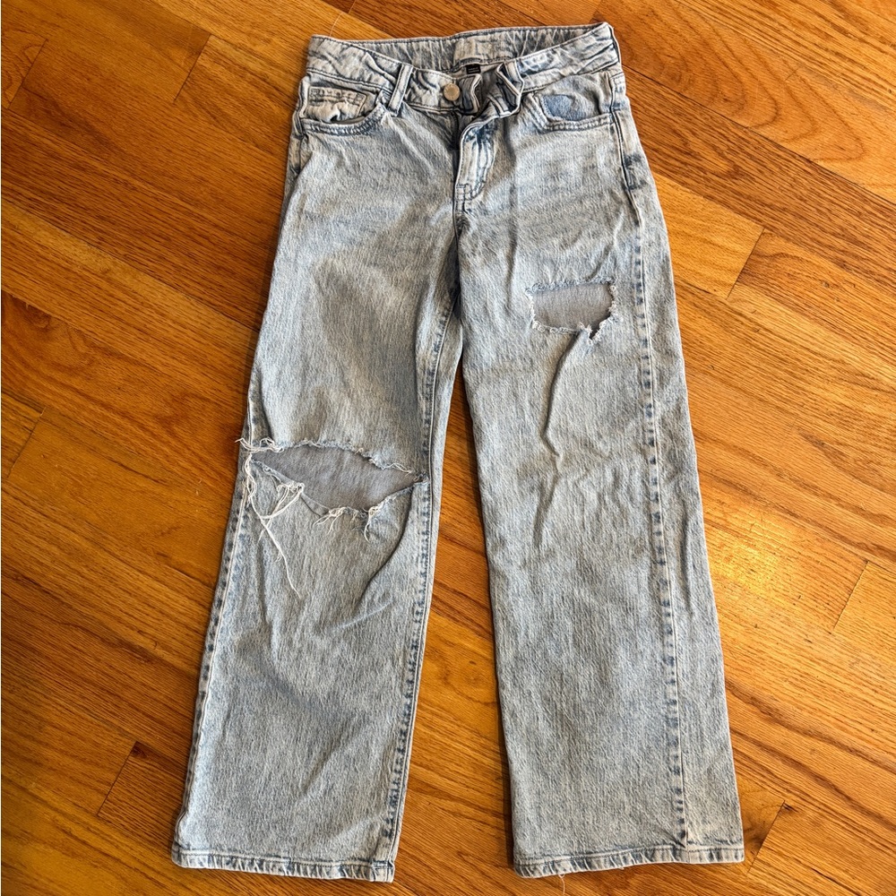 Target Art Class Light Blue Distressed Kids Jeans